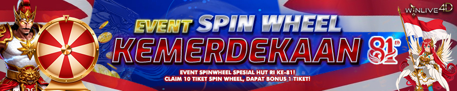 EVENT SPINWHEEL SPESIAL HUT RI KE-81!