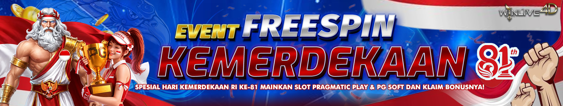 EVENT FREESPIN EDISI 17 AGUSTUS 2026!